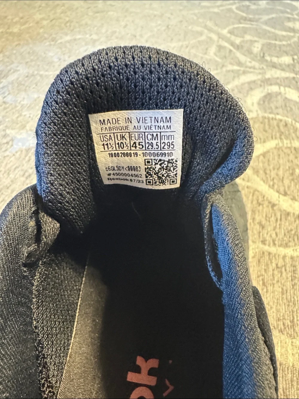 Reebok lightweight breathable